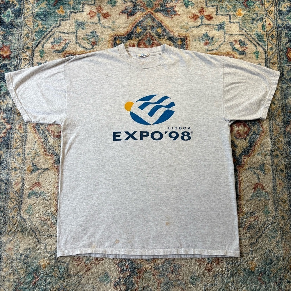 Vintage Expo 98 Logo T-shirt Size XL